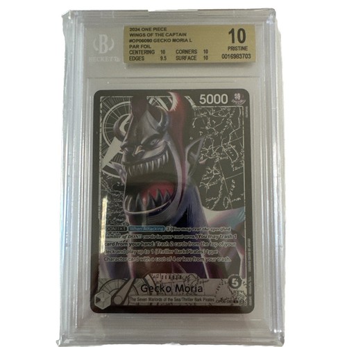 Gecko Moria (Alternate Art) graded BGS 10 for sale on eBay