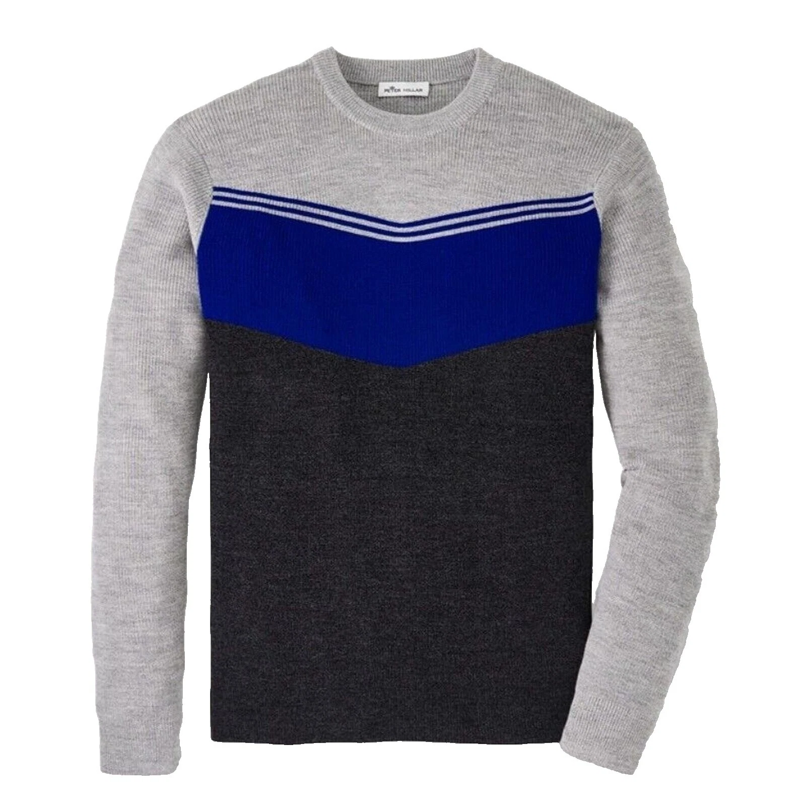 100% Wool Regular Crewneck Sweaters Size XL for Men