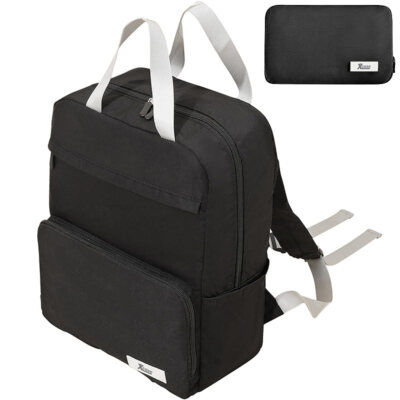 Xcase Leichtrucksack: Faltbarer Rucksack, ultraleicht, 20 Liter, schwarz, 247g
