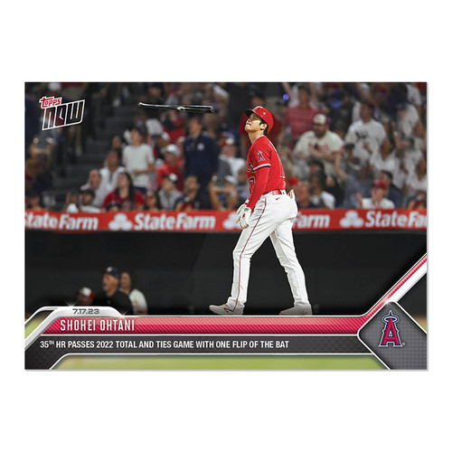 Shohei Ohtani - 2023 MLB TOPPS NOW Card 579