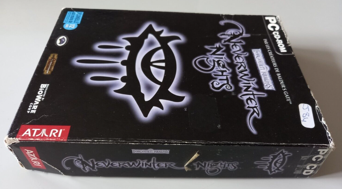 Jeu PC Neverwinter Nights complet en boîte BIG BOX (n°3876S