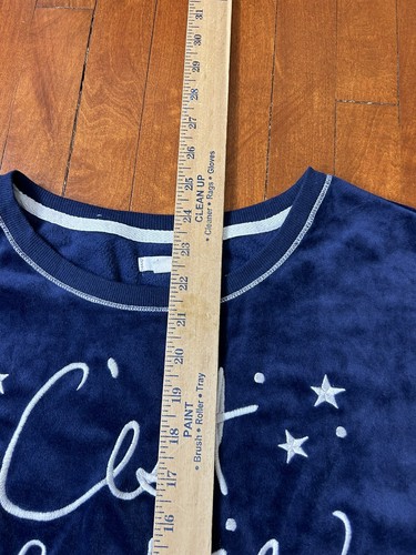 Conjunto de pijama Layla para mujer mediano de 2 piezas azul manga larga pantalones francés cálido, difuso - Imagen 4 de 17