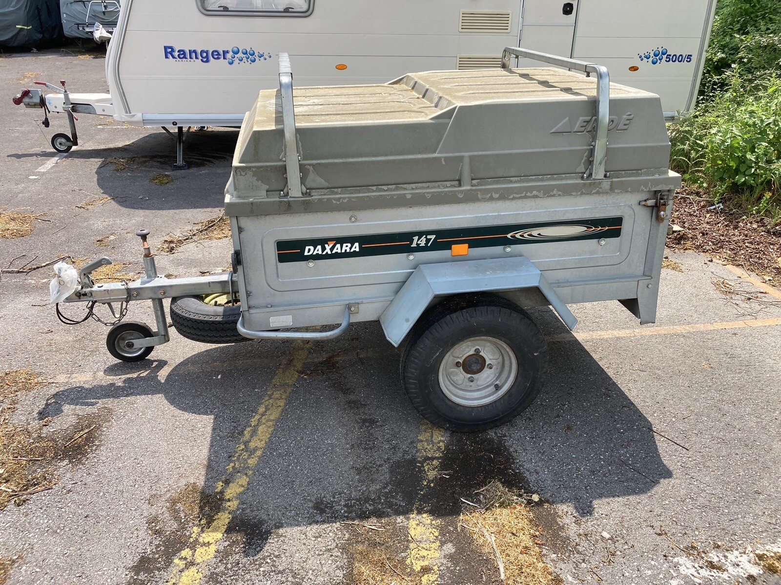 Daxara 147 Trailer With Erde Hardtop And Roof Bars eBay