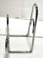 Chrome Easel Silver Frame Display Stand 7x8x4