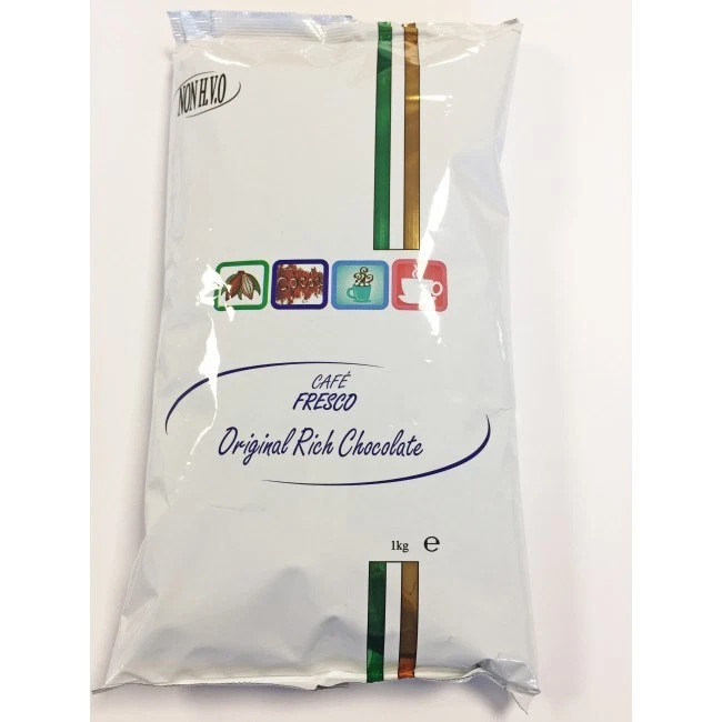 CAFE FRESCO Instant Heiße Schokolade Verkaufszutaten Großpackung Loses Pulver Schaumig Dick Cremig