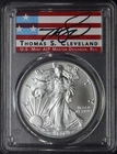 2021 T-1 American Silver Eagle PCGS MS70 Last Day Cleveland Signed ✪COINGIANTS✪