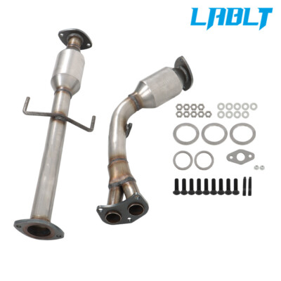 LABLT Front & Rear Side Catalytic Converter Set For 2000-2004 Toyota Tacoma 2.7L
