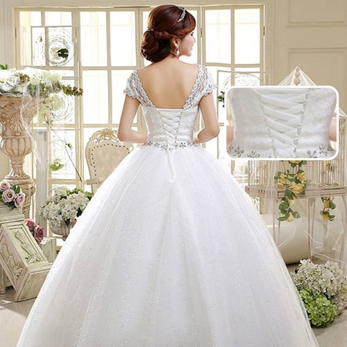 3Pcs Set Satin Corset Kit Zipper Replacement Wedding Gown Colors Back Lace Up - Picture 3 of 51