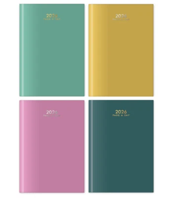 MARTELLO 2026 Diary A5 Day A Page DAP Appointment Planner Hardback Desk Office Organiser