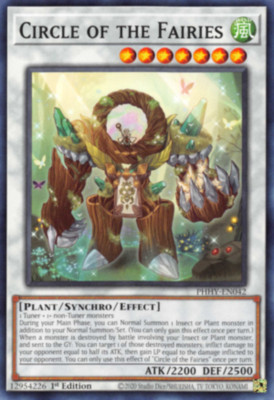 x3 Circle of the Fairies - PHHY-EN042 - Common - 1st Edition Yu-Gi-Oh! M/NM