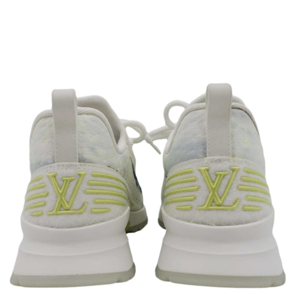 LOUIS VUITTON V.N.R Technical Knit Fabric Sneakers White  display picture 2