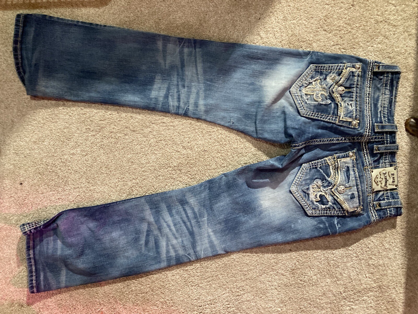 mens rock revival jeans eBay