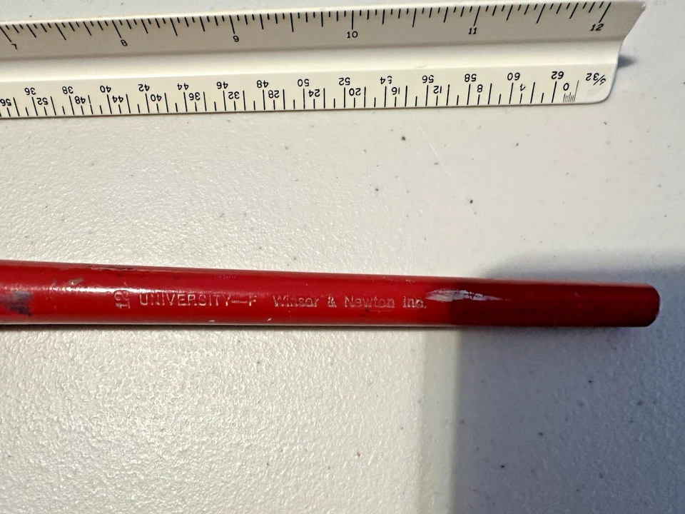 Winsor & Newton 12 University-F Paintbrush Used As Is - Image 2 of 4