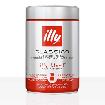illy Classico Filterkaffee normale Röstung - 12 x 250g Kaffee gemahlen
