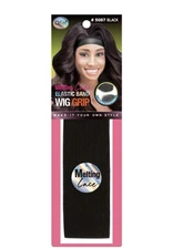 Qfitt Melting Lace Elastic Band Wig Grip Black #5087 Adjustable No Slip Wig Band