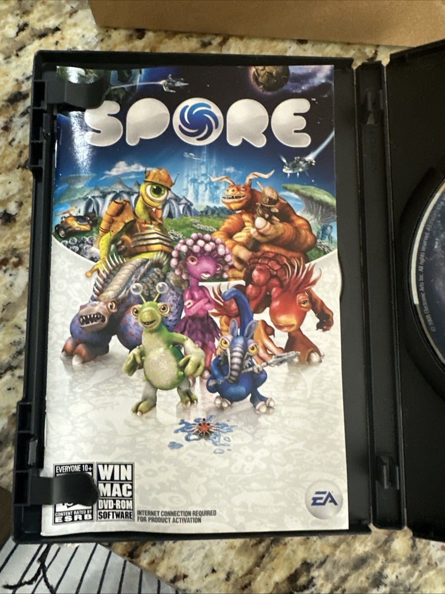 Spore 2008 PC Game for Windows, Mac, DVD-ROM, Rated E | eBay