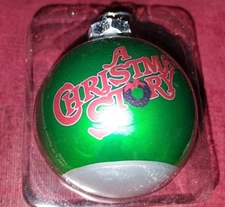 A Christmas Story Ball Ornament Two-sided Box Was Damaged 