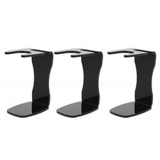 For Durable Shaving Brush Organizer Stand 3 Piece Set with Black Acrylic Holder