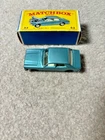 Lesney Ford Zodiac Mk. IV Blue With Box 1968 Matchbox 1-75 Vintage England No.53