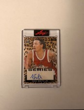 Nick smith jr rookie card auto 1/1 leaf signature series