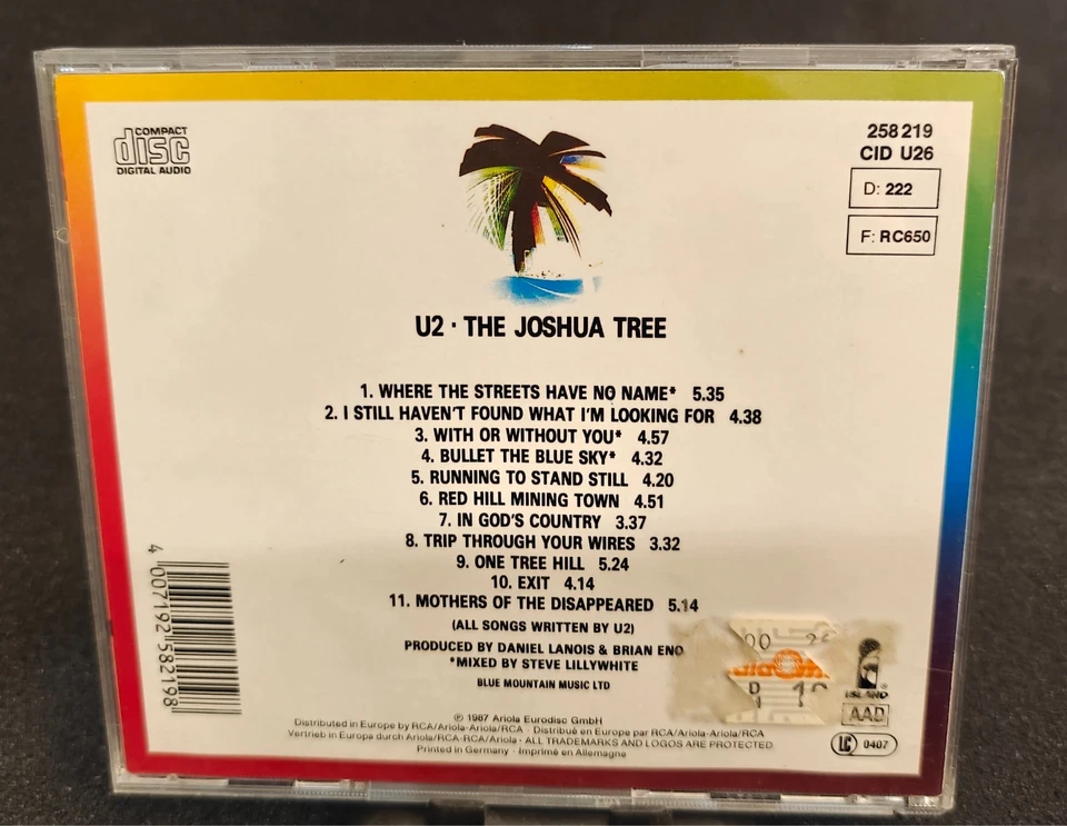 U2 - The Joshua Tree - Bild 2 von 3