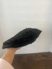 Vintage 1940s Black Lambs Wool Beret OS Lotte  s Millinery VA. USA