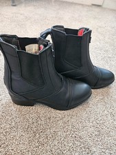 Dublin Zip Front Paddock Boots Ladies/adult 6.5, Leather Upper
