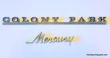 1968 Mercury Colony Park Station Wagon Emblems C7mb-88357-a C6mb-71291a-36aa