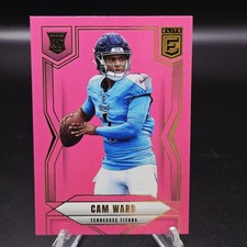 2025 Panini Donruss Elite Rookies Cameron Ward Pink #101 Tennessee Titans Rookie