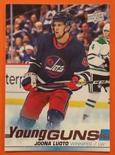 2019-20 Upper Deck Joona Luoto Young Guns Rookie RC #487 Hockey Winnipeg Jets