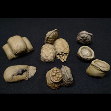 1/35 Resin Grain Sacks & Supply Bags Set Diorama Accessories WWII/Farm/Military