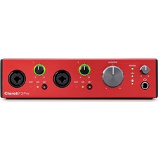 Focusrite Clarett 2Pre Audio Interface 10x4 USB-C 