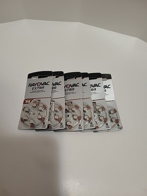 Rayovac Extra Advanced Hearing Aid Battery 312 - Pack of 6