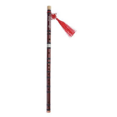 Handgefertigtes vertikales Bambusflöten-Set traditionell chinesisch