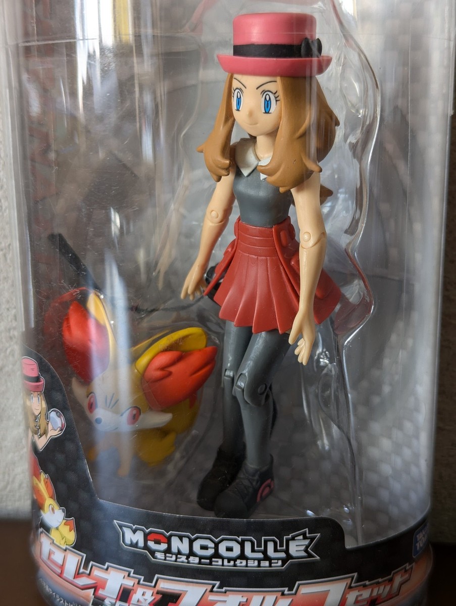 TAKARA TOMY Pokemon Monster Collection Serena & Focco Set Figure