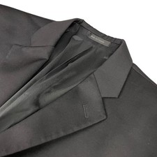 Ralph Lauren LRL Men's 100 Wool 2-Button Blazer Black 42R