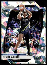 Teaira McCowan Cracked Ice #105 2024-25 Panini Prizm WNBA Dallas Wings