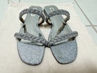 BADGLEY MISCHKA Collection Femme Crystal Slide Sandal Size 7.5M — photo 3