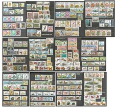 Lot de 304 Timbres cambodge (1982 à 2000) à 0,03 € l'unité