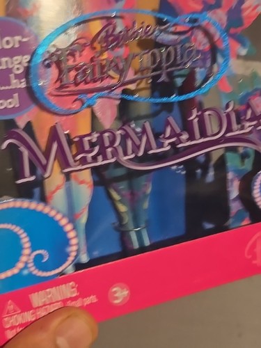 2006 Mattel Barbie Fairytopia Mermaidia w/ Color Change Wings & Hair NIB! - Picture 5 of 16