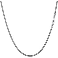 Prosteel Runde Schlangenkette FüR Damen Herren - Edelstahl/18K Vergoldet 2Mm ...