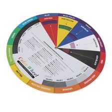 Color Wheel Tattoo Color Matching Identification Combination Color Guide Dia ISP