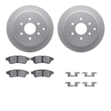 Dynamic Friction 4512-67136 Disc Brake Kit For 05-23 Equator Frontier Xterra