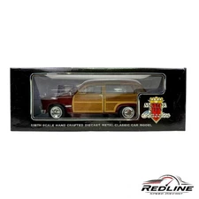 🇺🇸🇺🇸🇺🇸Motor City Classics 1949 Ford Woody Wagon 1:18 C3🇺🇸🇺🇸🇺🇸