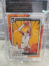 2024-25 Panini Donruss - Bomb Squad Shai Gilgeous-Alexander #12 Winter