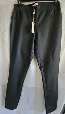 MAX STUDIO WOMEN'S LEGGING PULL-ON SKINNY FIT BLACK SIZE M