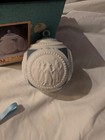 1988 Lladro Annual Porcelain Christmas Ball Ornament w/ Box Blue White Decor  — photo 3