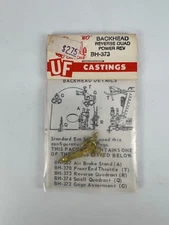 Cal-Scale HO Model Train Repro Part Brass #BH-373 Backhead Reverse Quad Power Rv