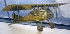 Vintage Plane Cast Iron Metal  Airplane Japan...