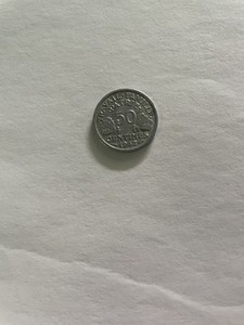 France 1942 50 centimes coin, circulated